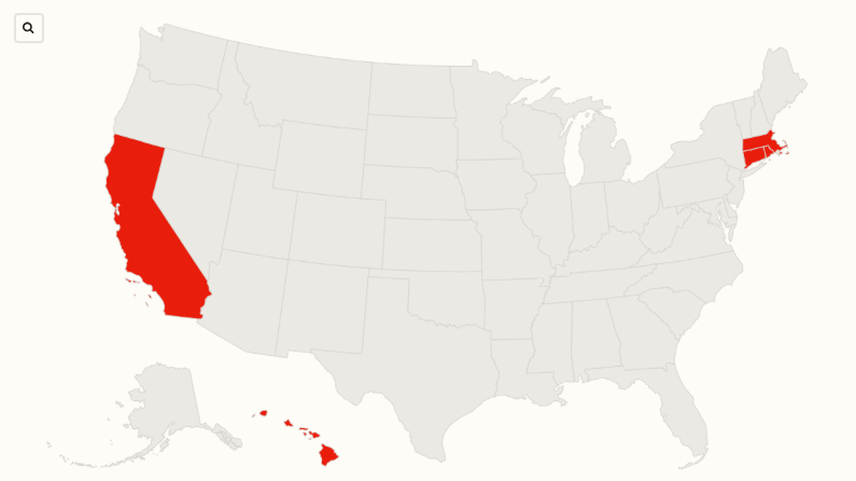 Copy of Copy of States Where COVID Cases Are Spiking (1). 