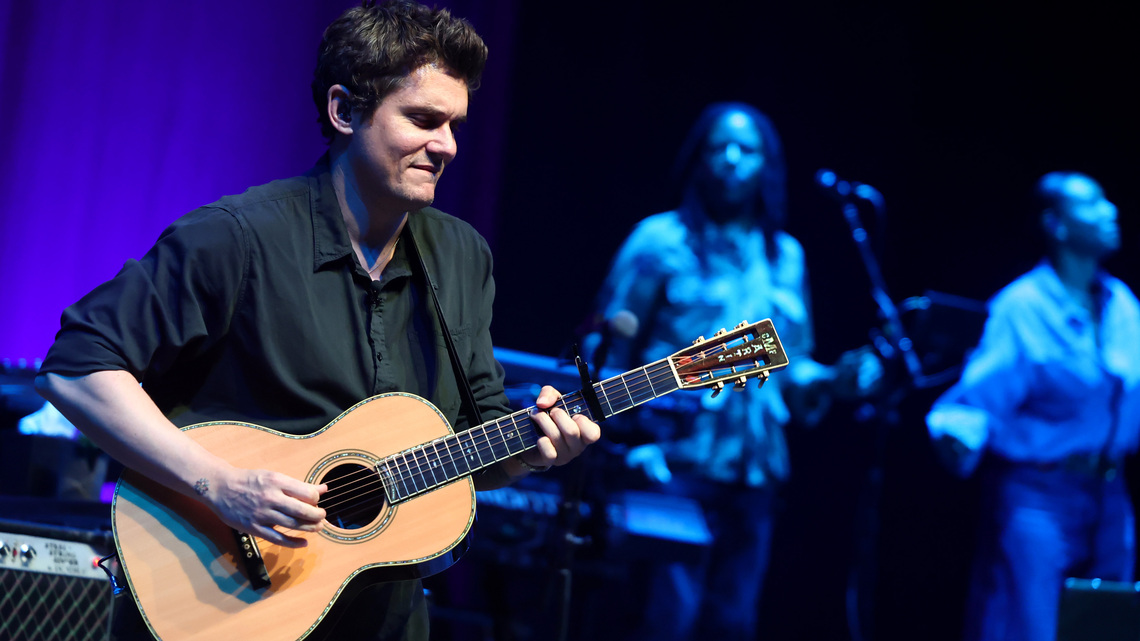 John Mayer performs one-off solo show before Sphere residency in Las Vegas