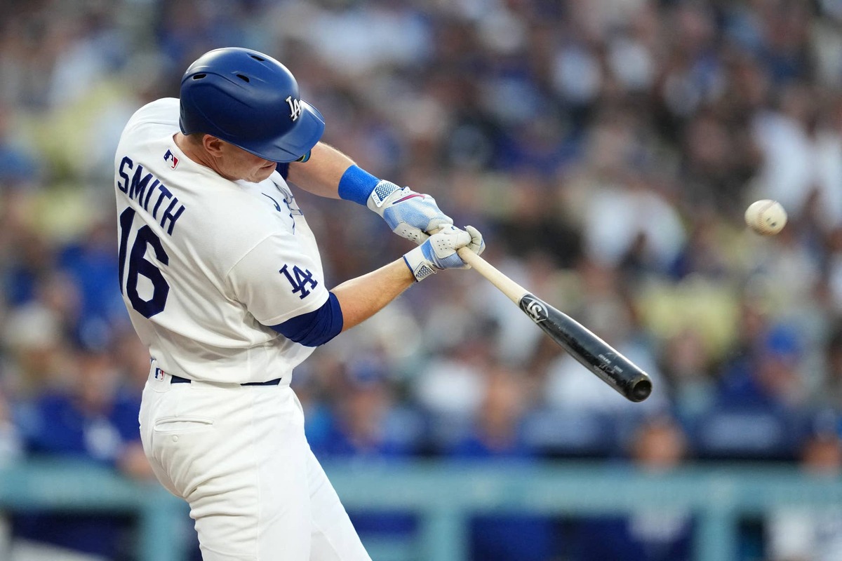 Los Angeles Dodgers catcher Will Smith (16), Kirby Lee-Imagn Images