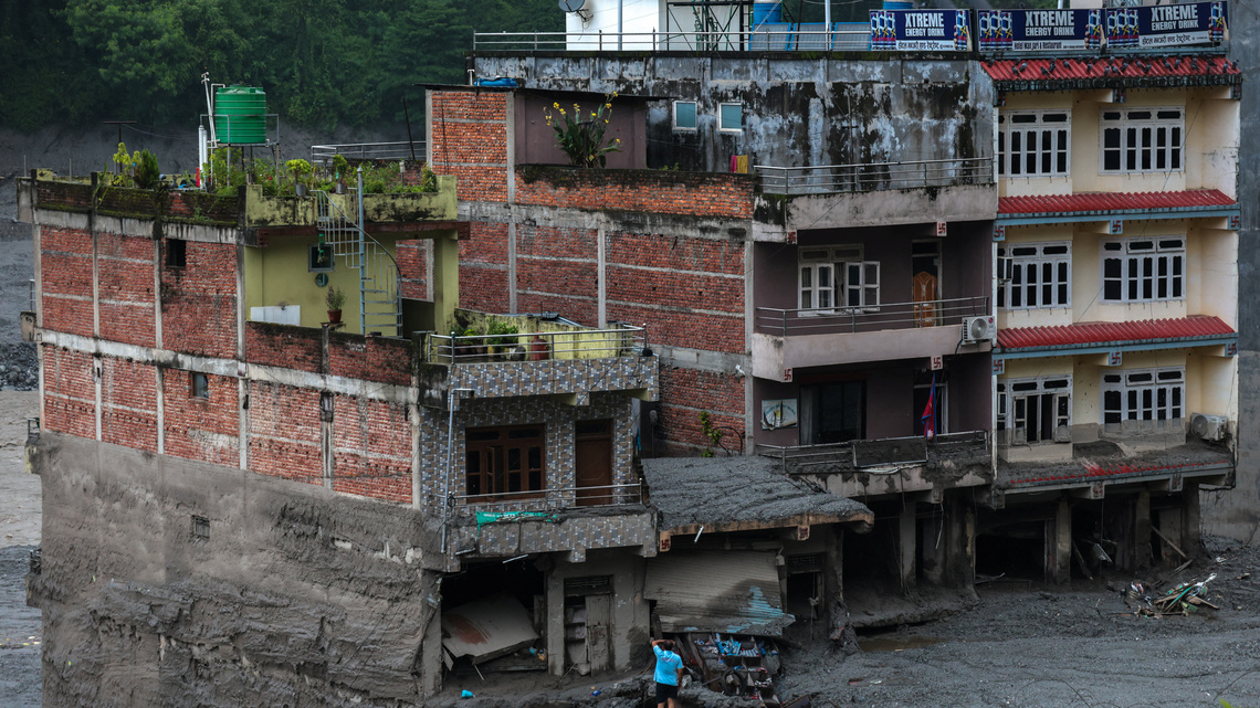 Exclusive-Nepal's flood damage may cost up to a tenth of economy to rebuild 