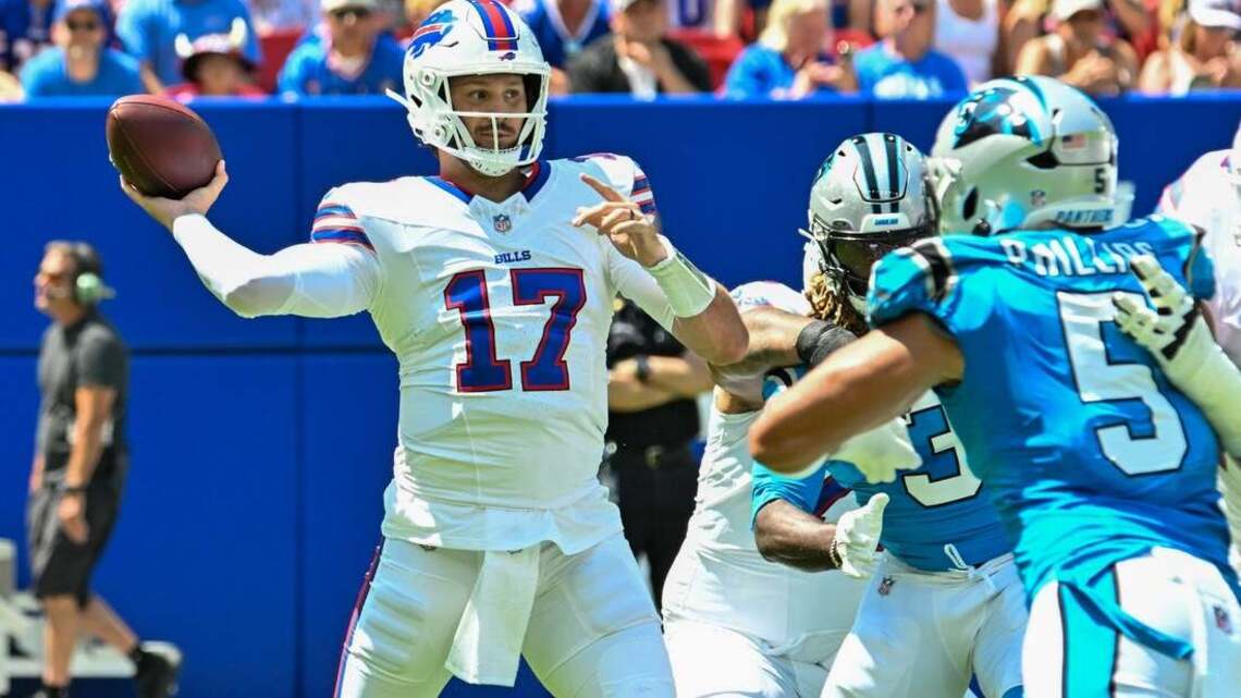 NFL roundup: Josh Allen, Bills open up Highmark Stadium in style