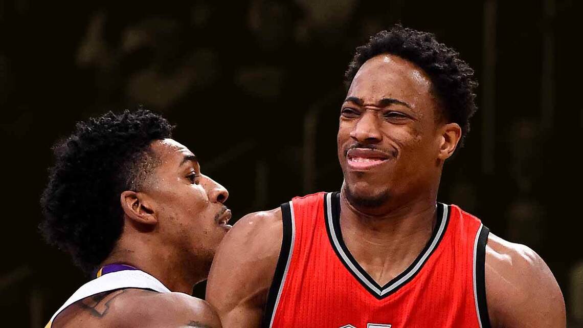 "You might as well turn in your papers too, baby" - DeMar DeRozan answers Nick Young's retirement jab by signing with the Warriors 