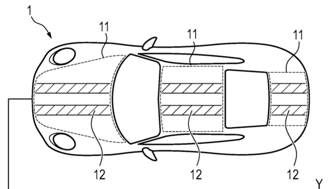 Porsche Has A Wild New Patent For Vanishing Racing Stripes 