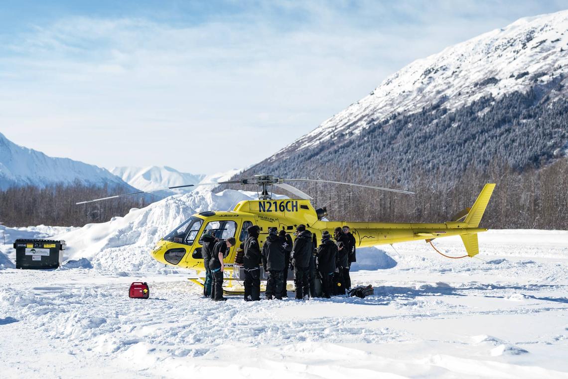 Production team during Natural Selection Ski. Buncha legends on this crew! (Shoutouts to Chad, Leslie, Gabe, Mike, Michelle, Lora, Nicola, Rose, JFann, Ryan, and the rest of this team!).