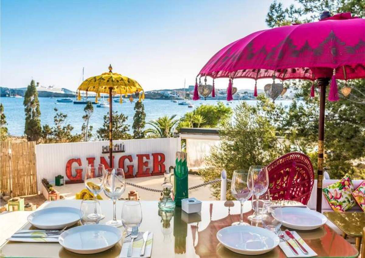  Ginger's dining patio. Photo credit: Sa Punta 