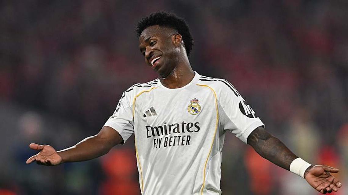  Vinicius Junior's contract is still up in the air. | Halil Sagirkaya/Anadolu/Getty Images 