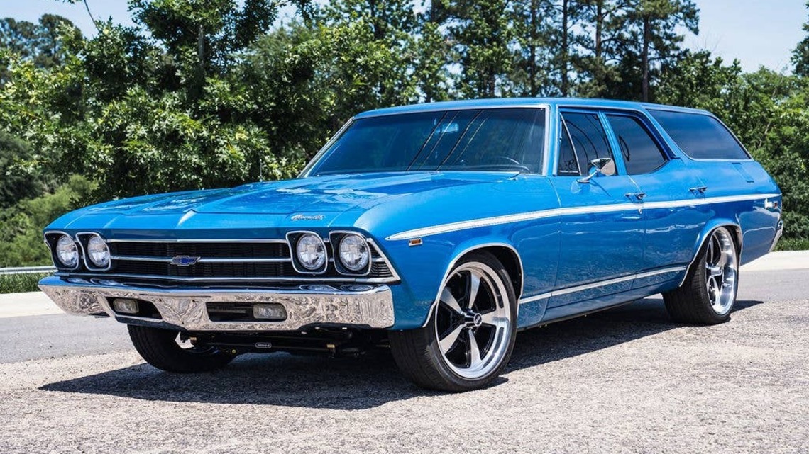 1969 Chevrolet Chevelle Concours Wagon for Sale With 2,300 Miles on the Build 