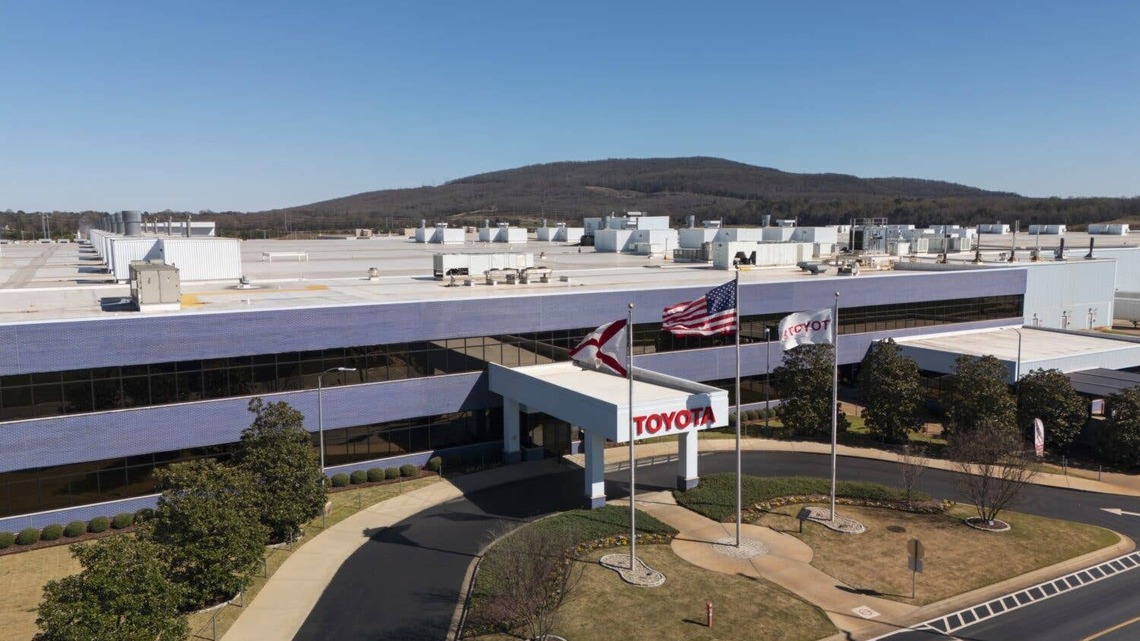 Toyota's Alabama Plant Has Built 11 Million Engines In 25 Years 