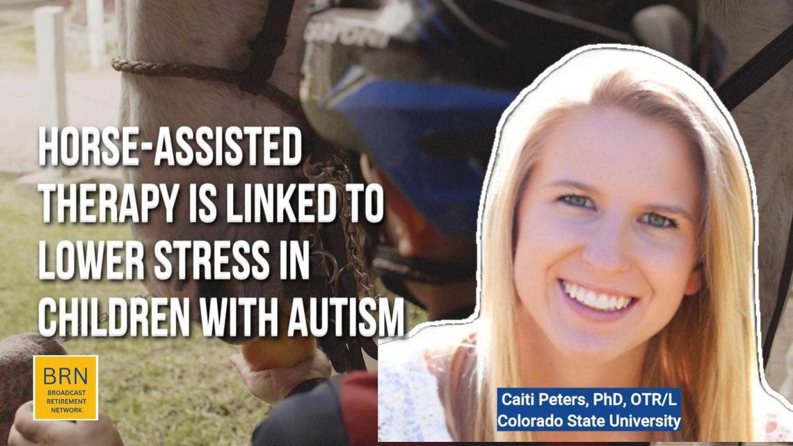 Horse-assisted therapy is linked to lower stress in children with autism 