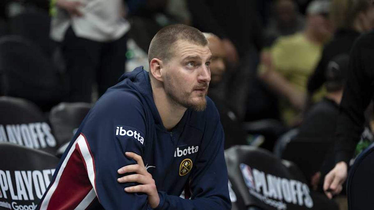  The Nuggets' first round loss to the Timberwolves represents a low point in Nikola Jokić's remarkable career. | Jesse Johnson-Imagn Images 