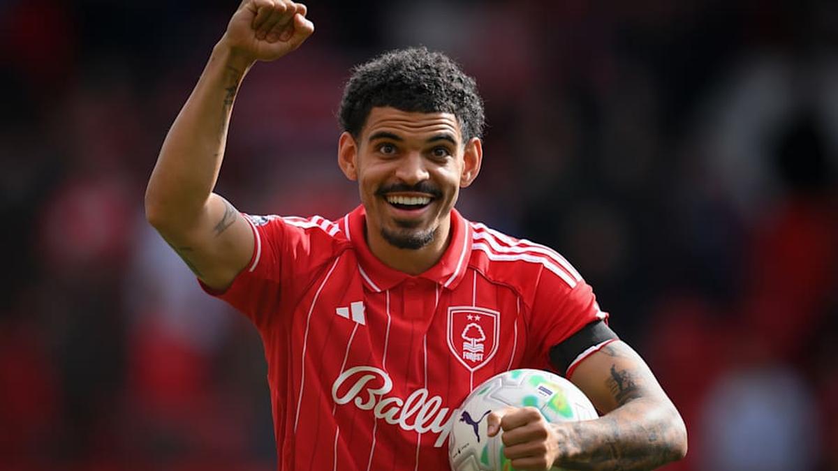  Morgan Gibbs-White scored his first-ever hat-trick this season. | MI News/NurPhoto/Getty Images 