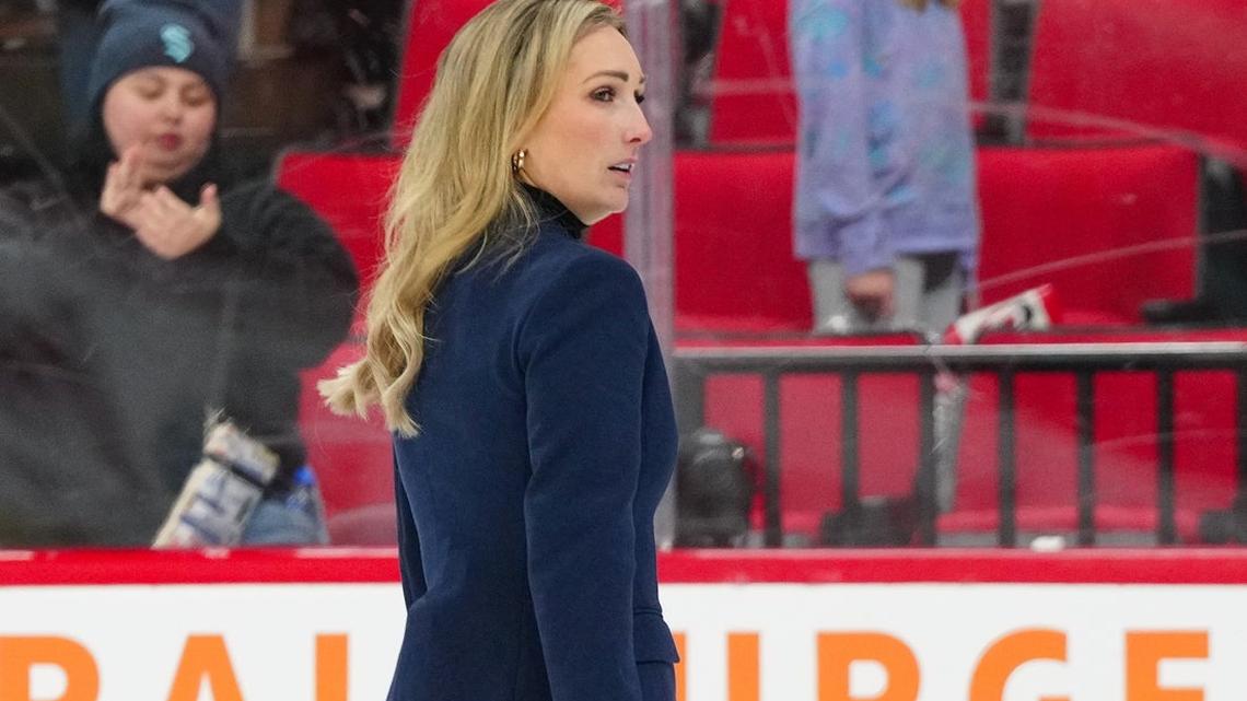 Assistant coach Jessica Campbell leaving Kraken
