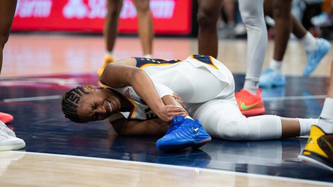 Fever lose Tyasha Harris to season-ending broken fibula