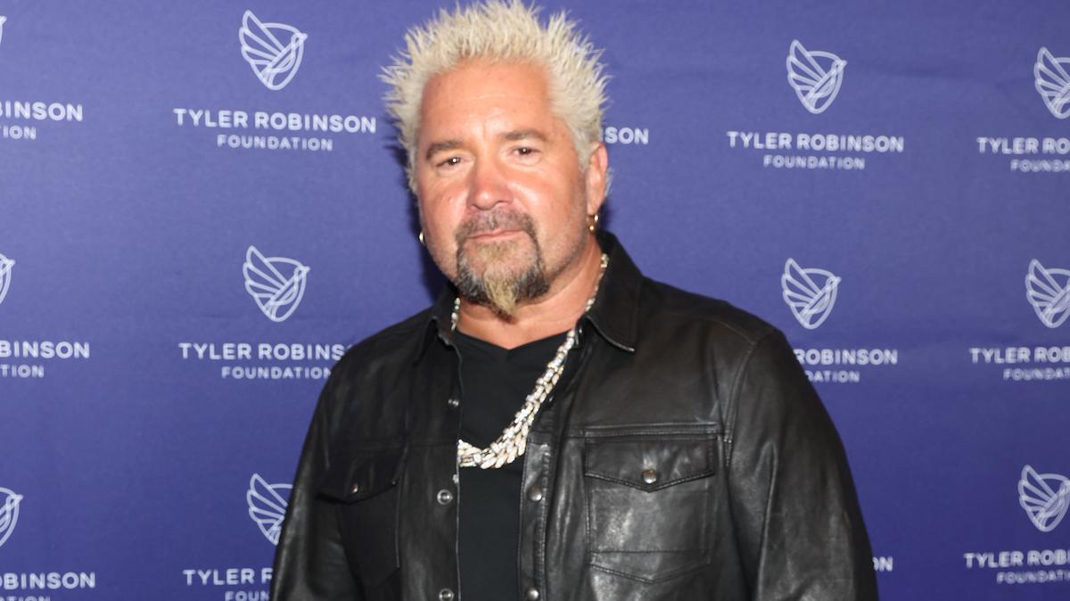 Guy Fieri attends Imagine Dragons' Eighth Annual Tyler Robinson Foundation Rise Up Gala at Resorts World Las Vegas on September 23, 2022 in Las Vegas, Nevada.