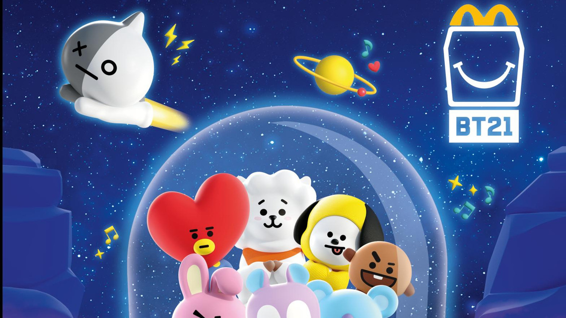 McDonald's Happy Meals are about to come with BTS-inspired toys 