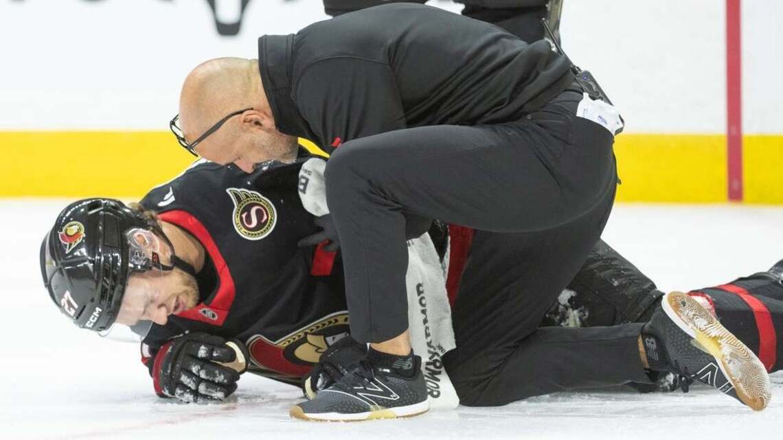 Senators F William Eklund (ankle) out 10-12 weeks 