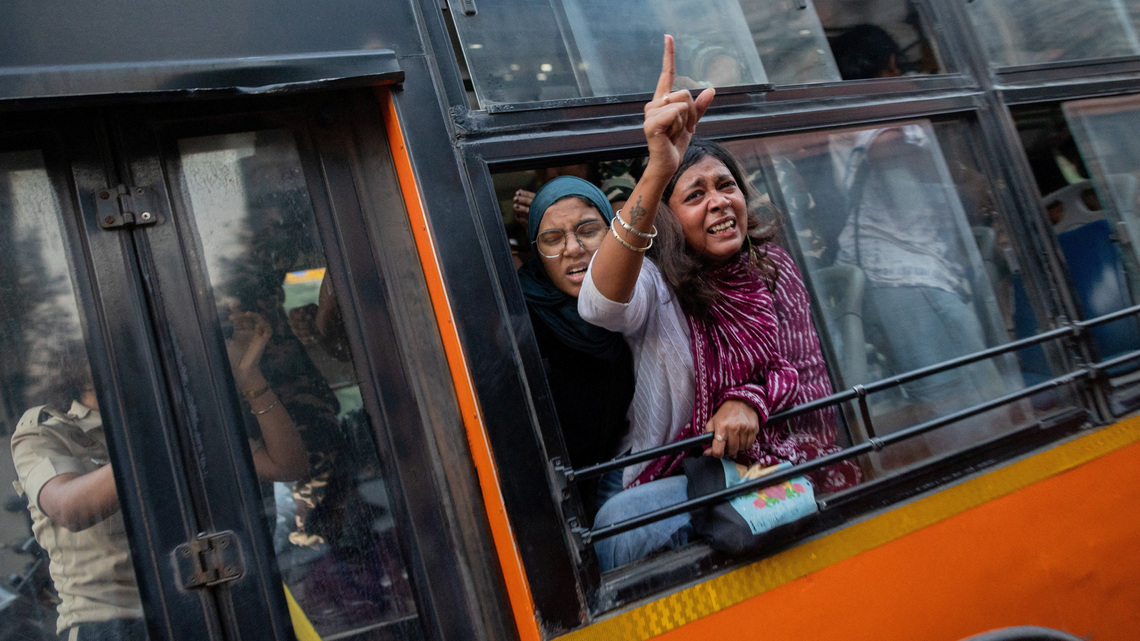Dodge the cops, reach the protest: India's latest online political game goes viral 
