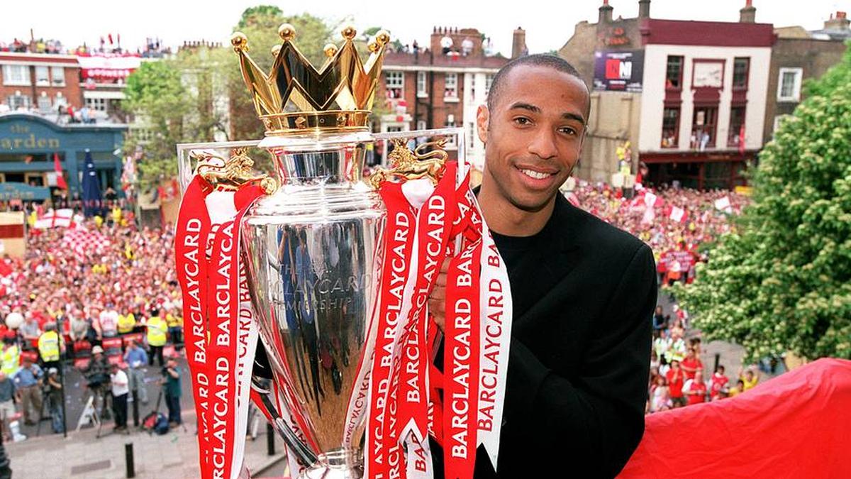  Thierry Henry is arguably the Premier League's greatest ever player. | Stuart MacFarlane/Arsenal FC/Getty Images 