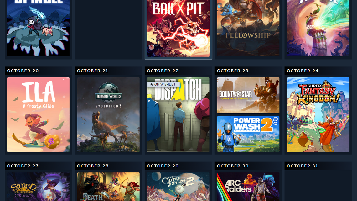 Have You Tried Steam's Personal Calendar Yet? 