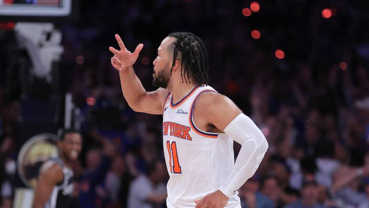  Jalen Brunson led the Knicks with 36 points in their Game 4 comeback win. | Brad Penner-Imagn Images 