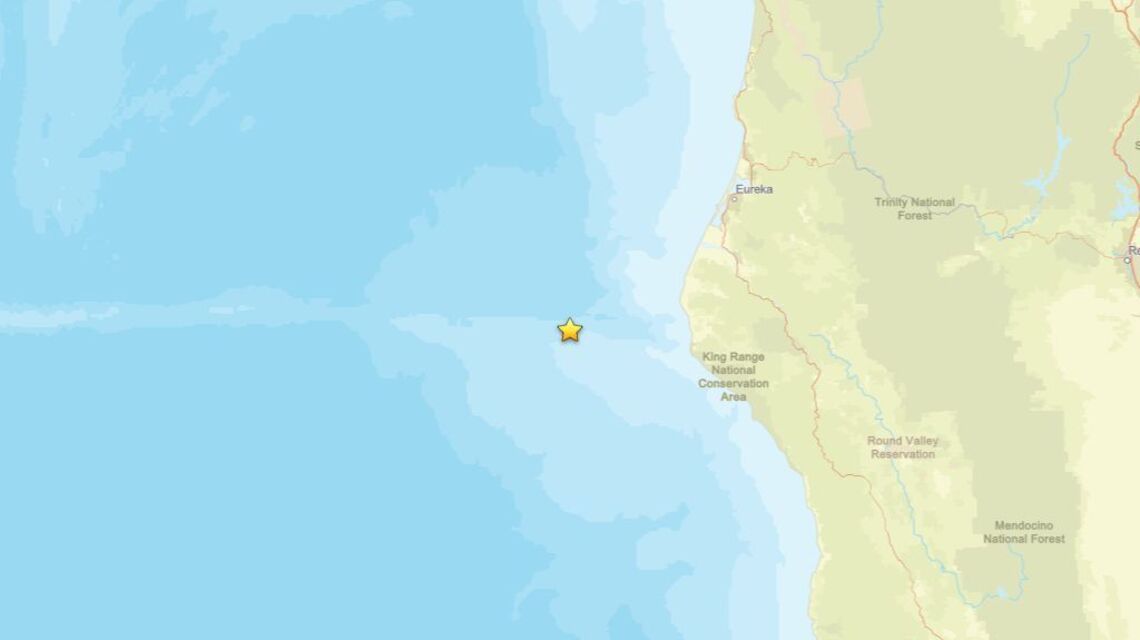 Update: 2.4 magnitude earthquake reported near Petrolia, CA on June 3 