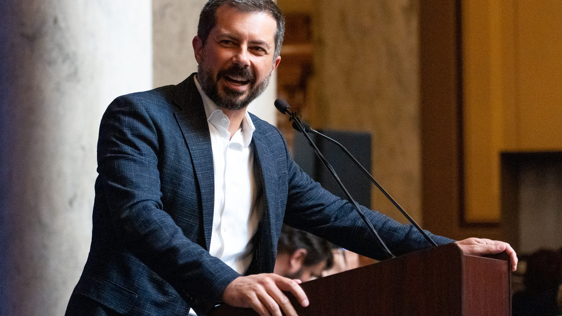 Pete Buttigieg says false report led to kids' removal from their home 