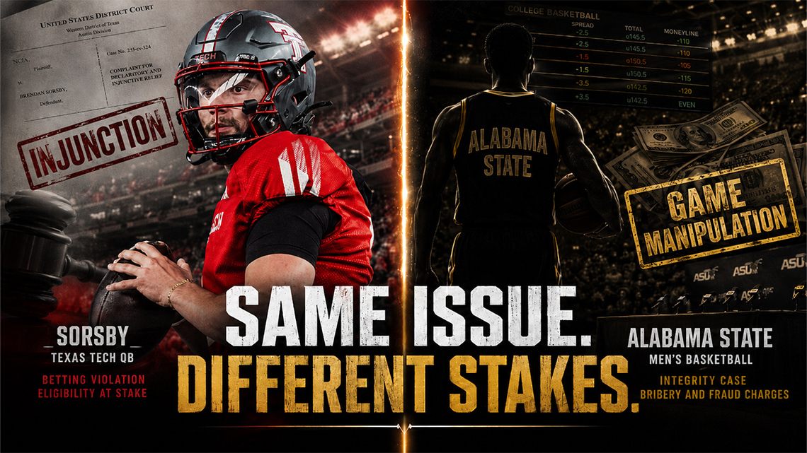 Texas Tech QB Brendan Sorsby vs. HBCU hoopers: What's the difference? 