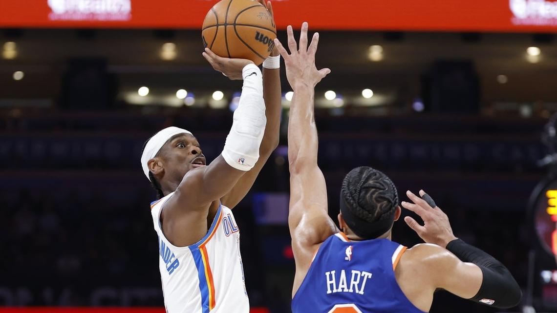Thunder pursue franchise record against short-handed Pistons
