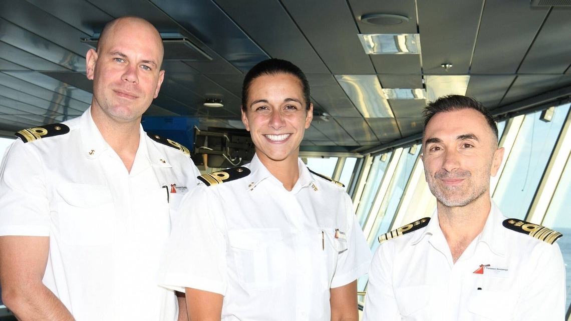 Carnival Cruise Line names its first-ever female staff captain 