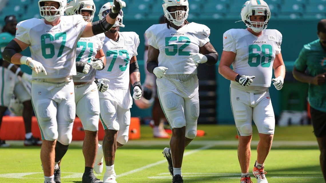 3 Things to Watch For During Dolphins Joint Practice Against Giants on Thursday 