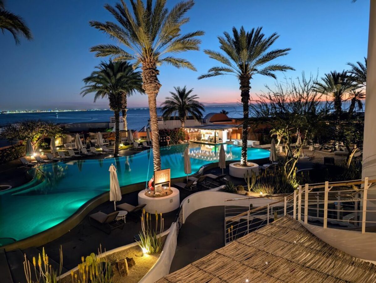  The beautiful pool at Hotel Indigo La Paz Puerta Cortés in La Paz. Photo credit: Cindy Richards 