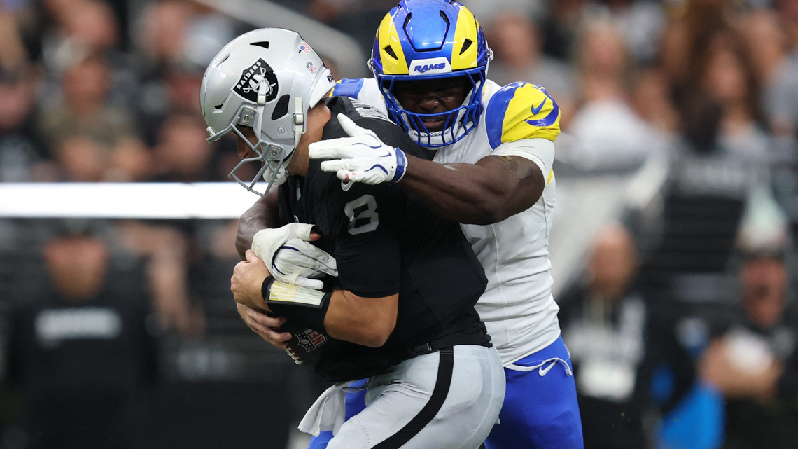 Watch Rams OLB Byron Young mic'd up during Week 7 win 