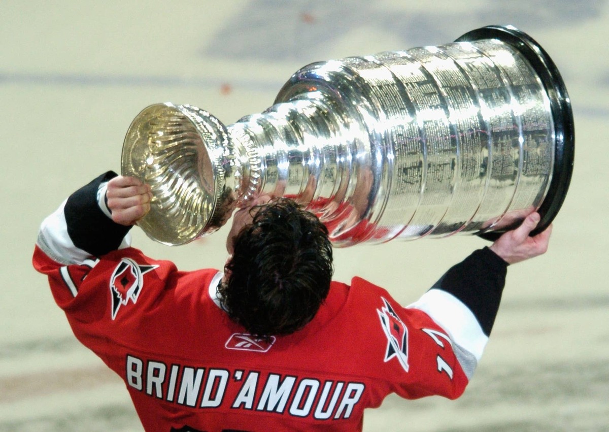  Rod Brind'Amour captained the Carolina Hurricanes to their first Stanley Cup in 2006 as a player. In 2026, he coached the franchise to its second Stanley Cup. win. 