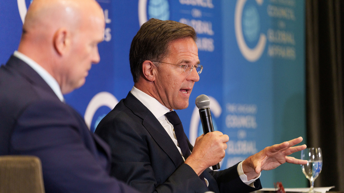 NATO alliance is defensive, Russia should stop nuclear threat, Rutte says