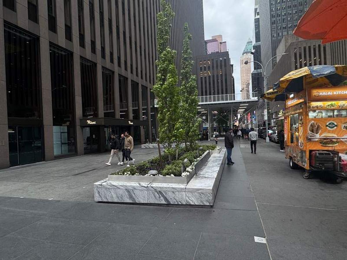  This Manhattan landmark building is known for its International style of architecture. Photo credit: R.C. Staab 