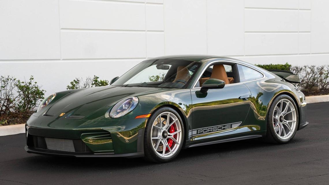 2026 Porsche 911 GT3 Touring For Sale, Currently At $277k On BaT, 6-Speed Manual. 
