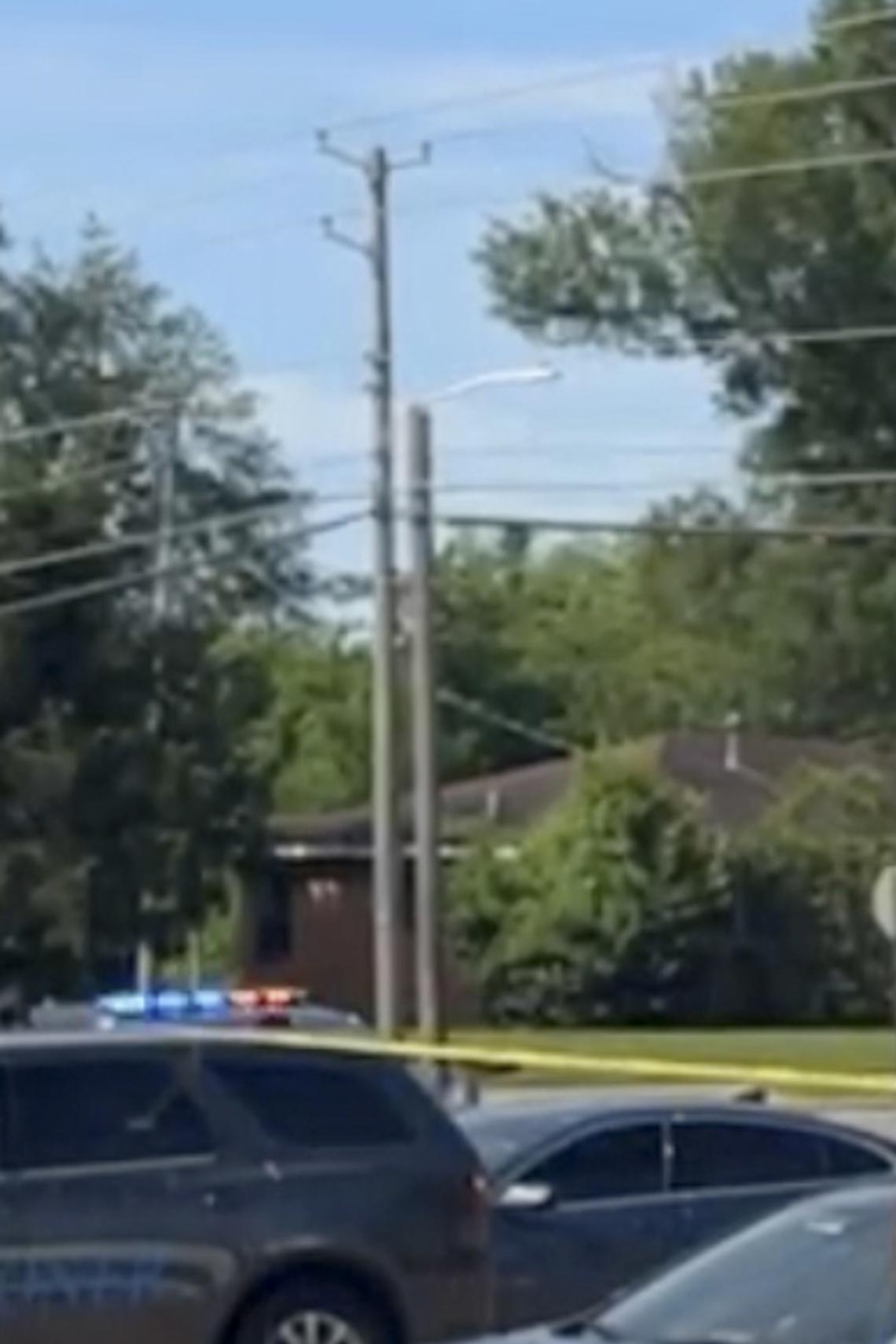 Mayor Tom Arceneaux of Shreveport, La., speaks during a news conference in Shreveport, La., on Sunday, April 19, 2026, in a photo provided by the Shreveport Police Department. Eight children were killed in a domestic violence shooting spree that spanned at least three locations in Shreveport on Sunday morning, the authorities said. (Shreveport Police Department via The New York Times) -- NO SALES; EDITORIAL USE ONLY --