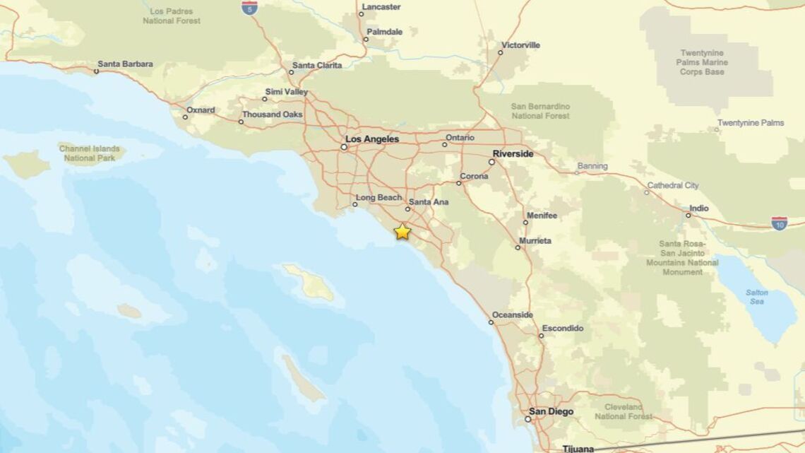 Update: 2.2 magnitude earthquake struck close to Costa Mesa, CA on Sept. 29 
