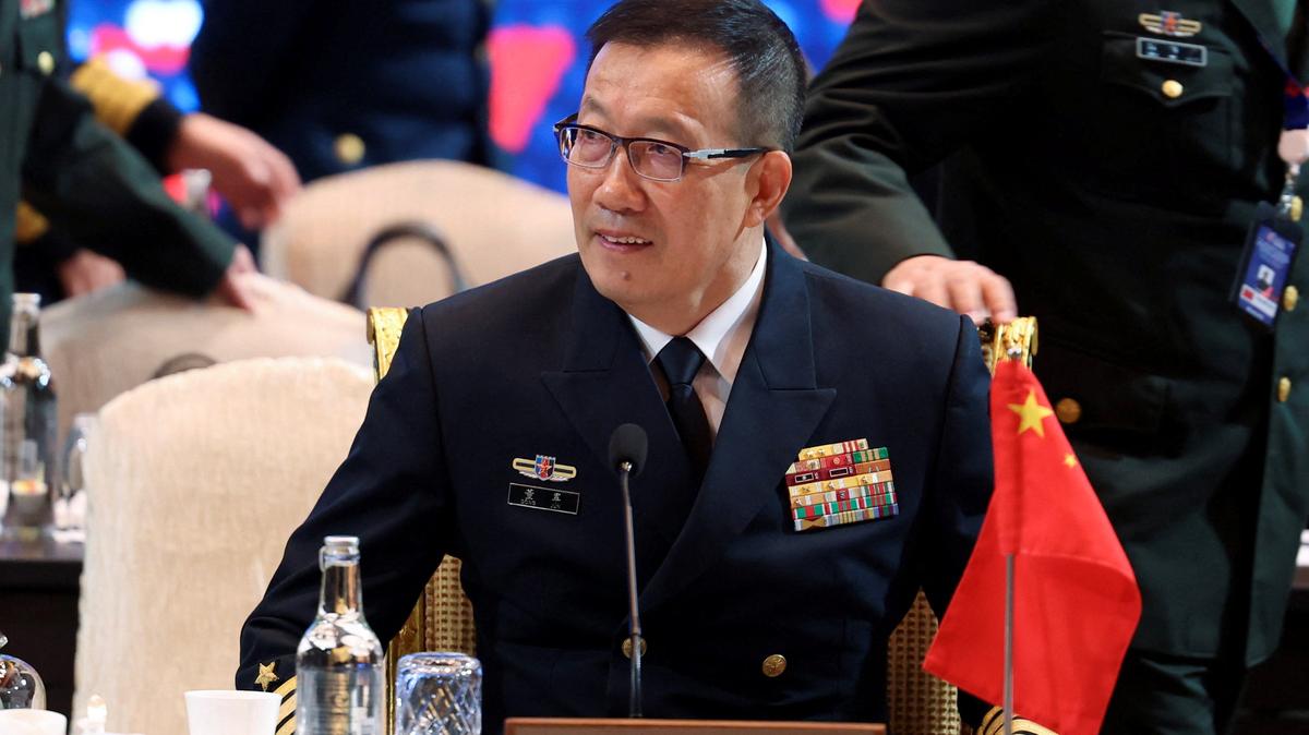 China’s Minister of National Defence Dong Jun attends the Association of Southeast Asian Nations (ASEAN)-China Defence Ministers’ Luncheon as part of the ASEAN Defense Ministers’ Meeting in Kuala Lumpur, Malaysia, October 31, 2025. REUTERS/Hasnoor Hussain/Pool