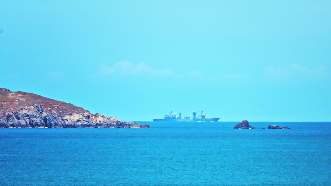 China deploys warship for combat drills in Western Pacific 