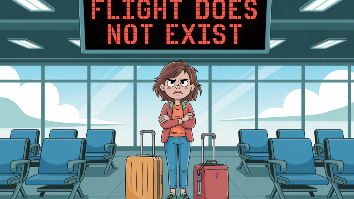 Booking.com said my flight was confirmed, but the airline says it never existed 