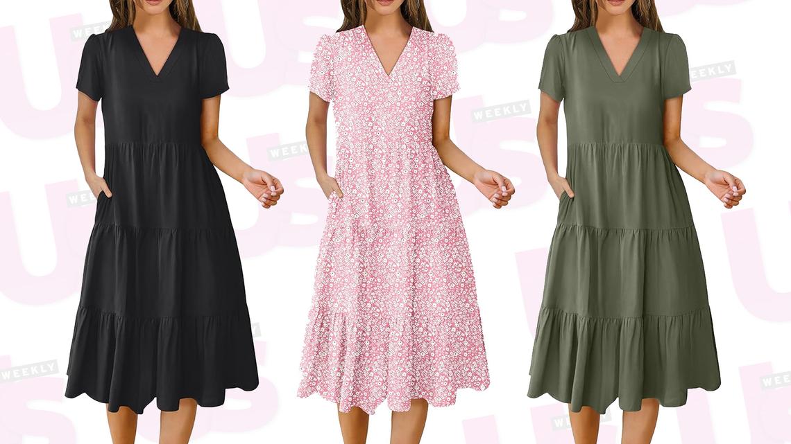 Psst! The Bestselling Amazon Dress That Camouflages Bloating Is on Sale 