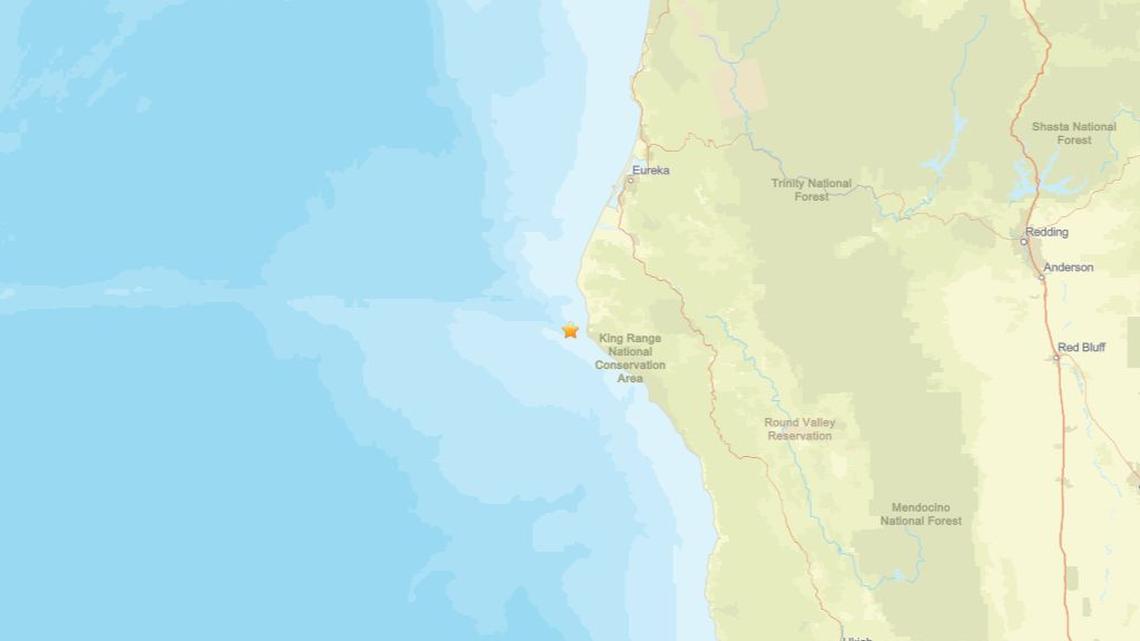 Earthquake measuring 2.3 shakes area near Petrolia, CA on March 17 