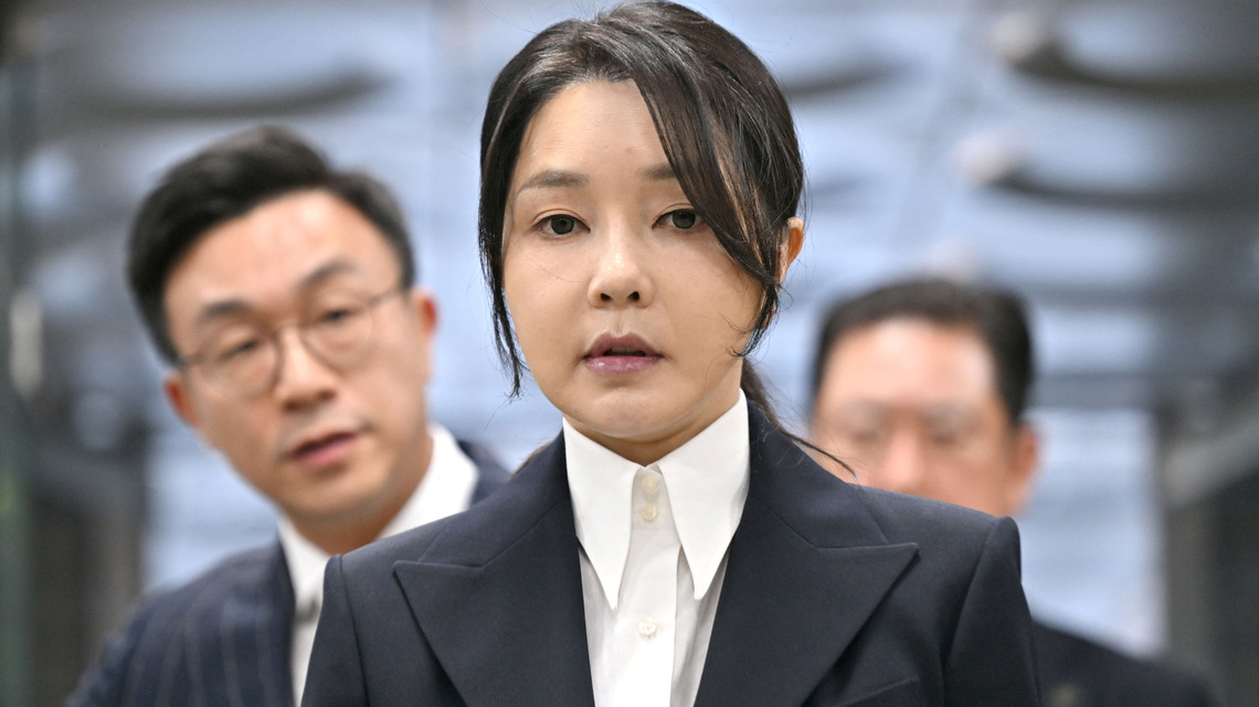 South Korea court cuts ex-First Lady Kim Keon Hee's prison term to five years, Yonhap says 