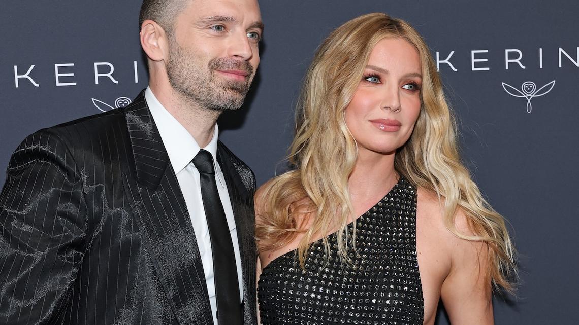 Annabelle Wallis Debuts Baby Bump Alongside Sebastian Stan at Cannes 