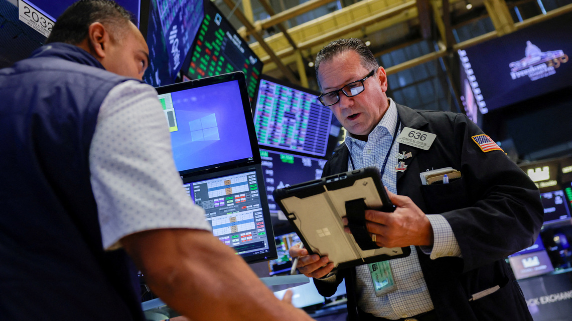 US stock indexes open lower as high yields, oil prices dent sentiment 