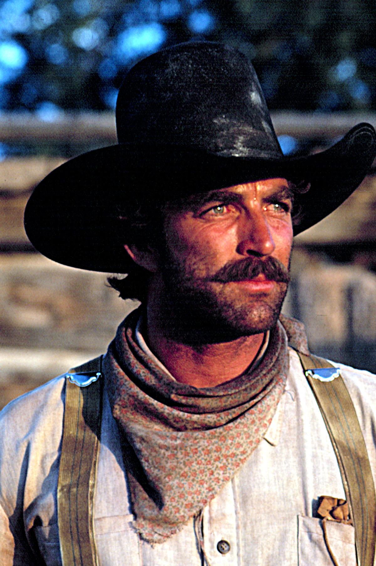 THE SACKETTS, Tom Selleck, 1979.© Media Productions / Courtesy: Everett Collection