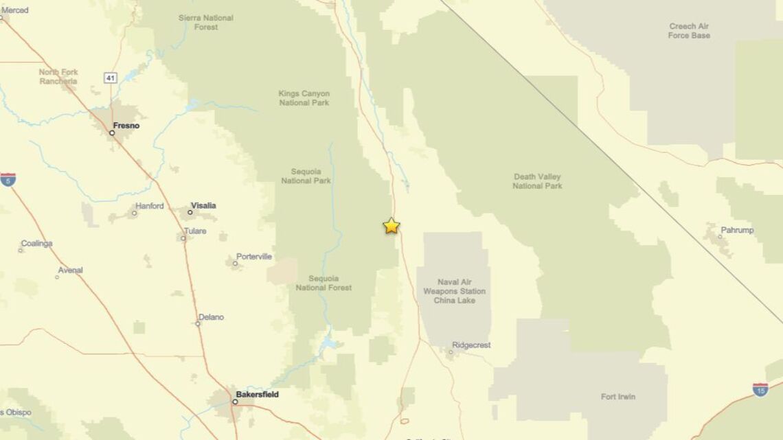 Update: Earthquake shakes region near Olancha, CA on Sept. 14 - 2.2 magnitude registered 