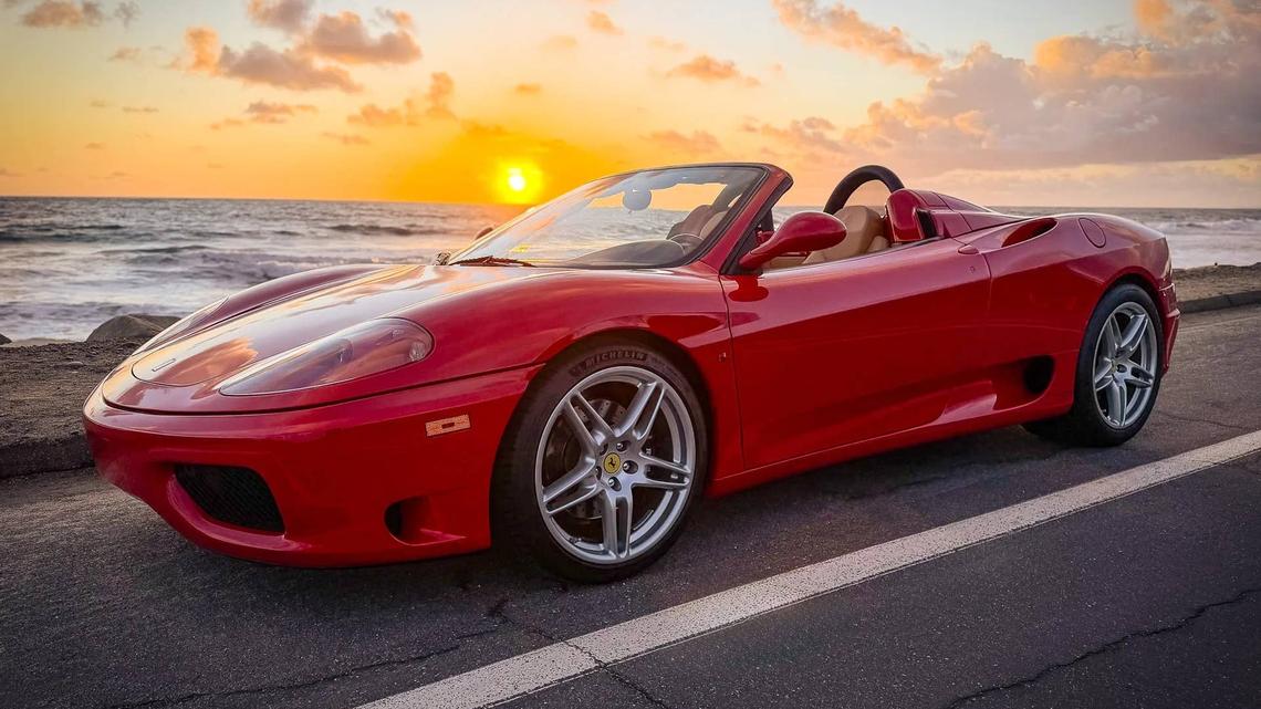 2001 Ferrari 360 Spider With 15K Miles, at $69,500 With One Day Left On BaT 