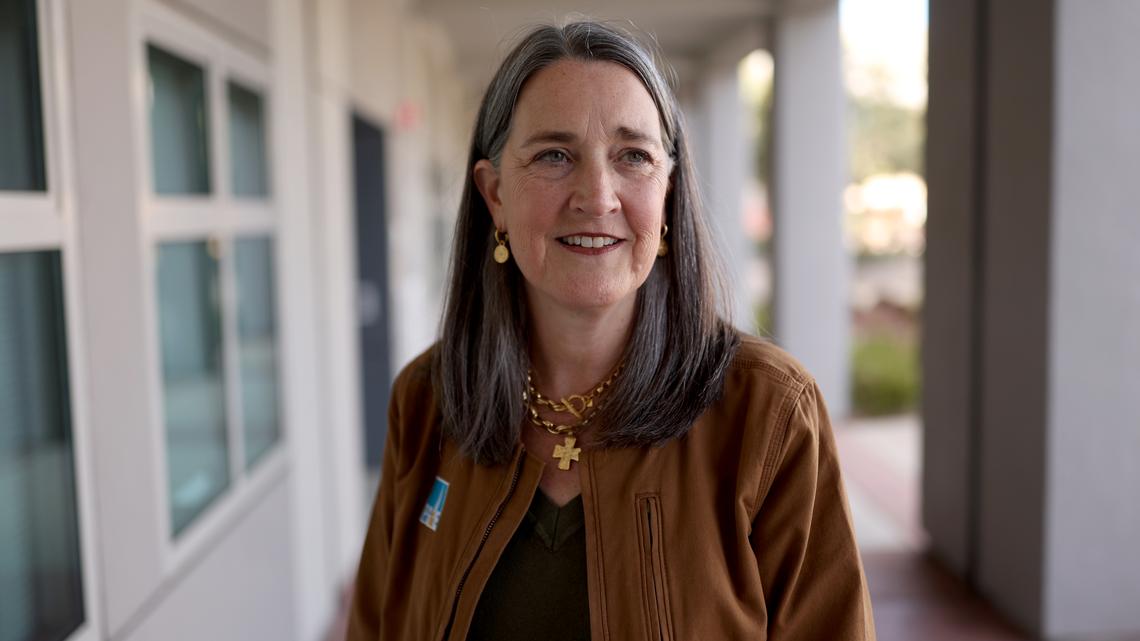 PG&E Chief Executive Officer Patti Poppe at the company’s San Ramon Valley Conference Center in San Ramon, Calif., on Wednesday, March 25, 2026. (Jane Tyska/Bay Area News Group)